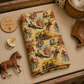 Retro Western Baby Swaddle Blanket | 30" x 40"