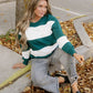 Mia Drop-Shoulder Baggy Sweatshirt | Evergreen