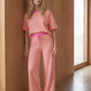 Lexie Drawstring Elastic Waist 2pcs Pant Set