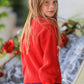Mom and Me Winter Christmas Red "merry" Pullover Sweater