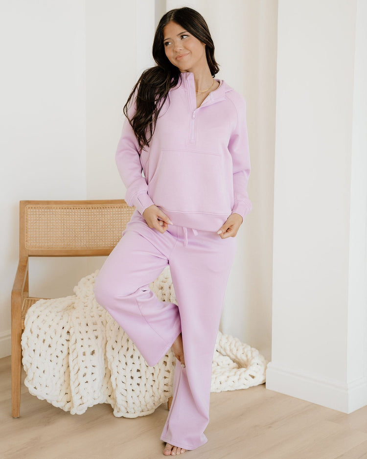 Harlow Half-Zip Hoodie & Active Pant Set