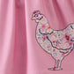 Pink Girls Farm Animals Bell Bottoms outfit