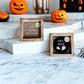 Double-Sided Fall Sign Hey Boo/It's Cuddle Weather Reversible Porch Decor