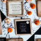 Double-Sided Halloween To Thanksgiving Reversible Porch Sign 2-in-1 Fall Decor