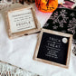 Double-Sided Halloween To Thanksgiving Reversible Porch Sign 2-in-1 Fall Decor