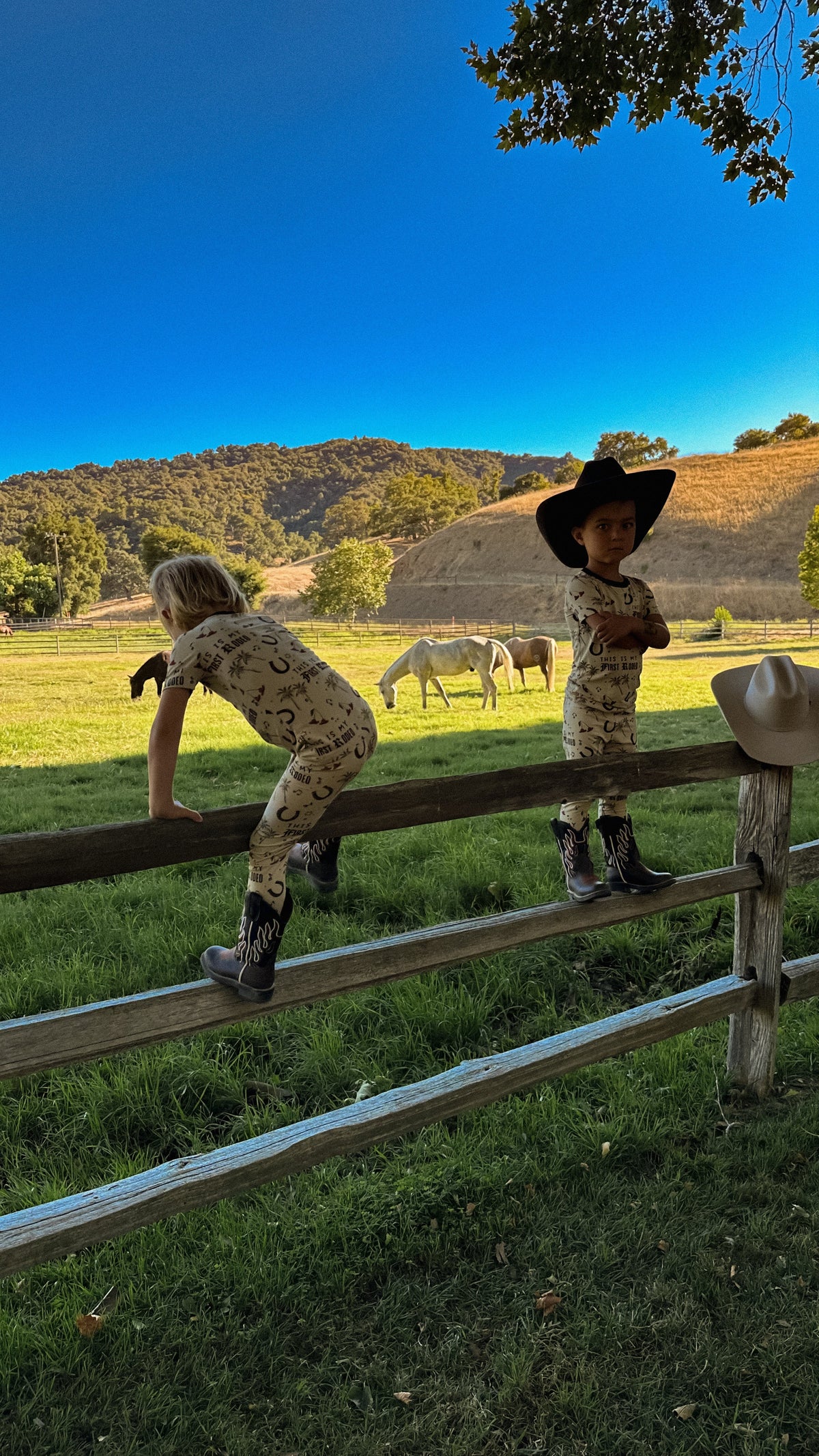 This Is My First Rodeo Kid's Bamboo Set