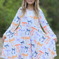 Halloween Bow Spring and Summer Girls Dress