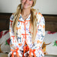 Halloween Mommy and Me Bow Print Pajama Set