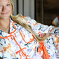 Halloween Mommy and Me Bow Print Pajama Set