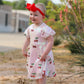 Sweet Cherry Sequins Cute Dress