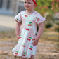 Sweet Cherry Sequins Cute Dress