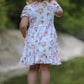 Halloween Pumpkin Ghost Print Cute Girls Dress