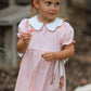 Christmas Girls Gingerbread Peter Pan Collar Dress