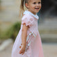 Christmas Girls Gingerbread Peter Pan Collar Dress