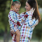 Mommy and Me Fall Plaid Pajama Set