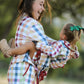 Mommy and Me Fall Plaid Pajama Set