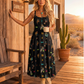 Baha Ranch The Last Roundup Country Western Prairie Dress in black