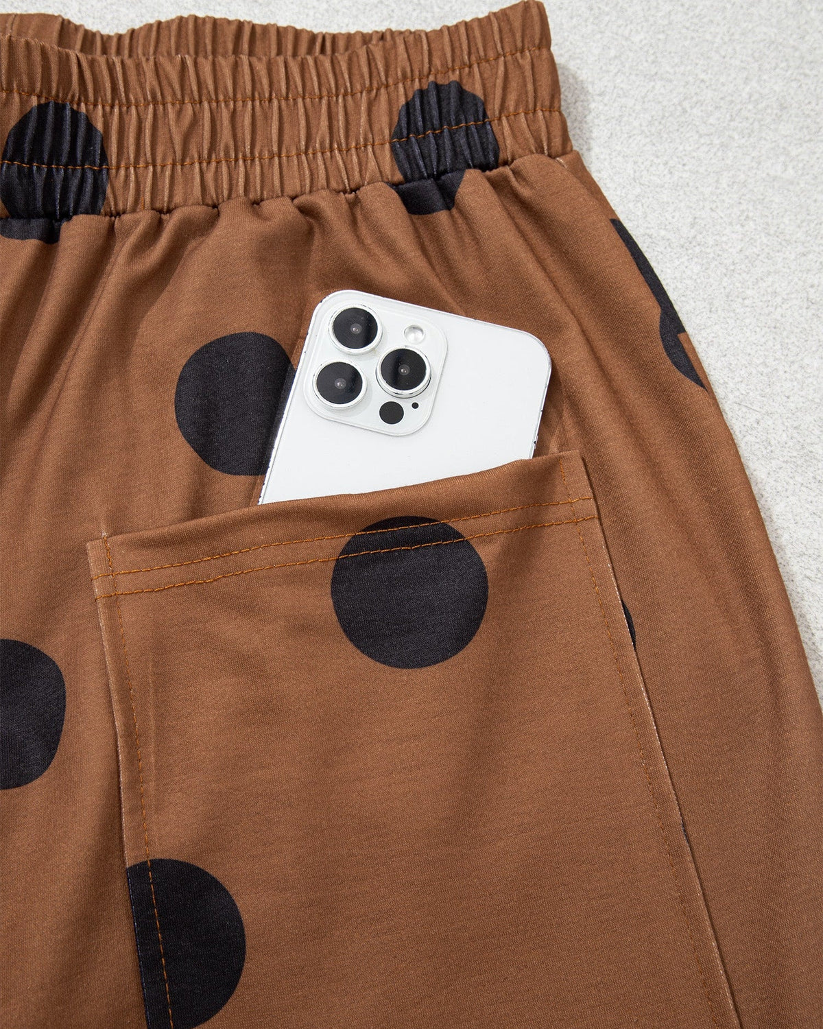 Ivy Polka-Dot Wide-Leg Pants