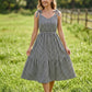 Mommy & Me Adult Plaid Smocked Dress