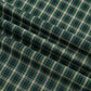 Daisy Plaid Shirred Ruffle-Hem Dress