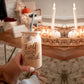Fall 17oz Glass Tumbler With Bamboo Lid, Stainless Straws And Straw Cleaner