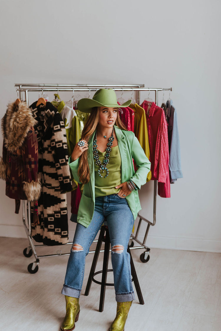 Wrangler Wild West 603 Patty Cropped Jeans Western outfit styling