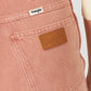 Wrangler Wanderer 622 Rose Pink Flare Jeans outfit inspiration