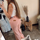 Wrangler Wanderer 622 Rose Pink Flare Jeans outfit inspiration
