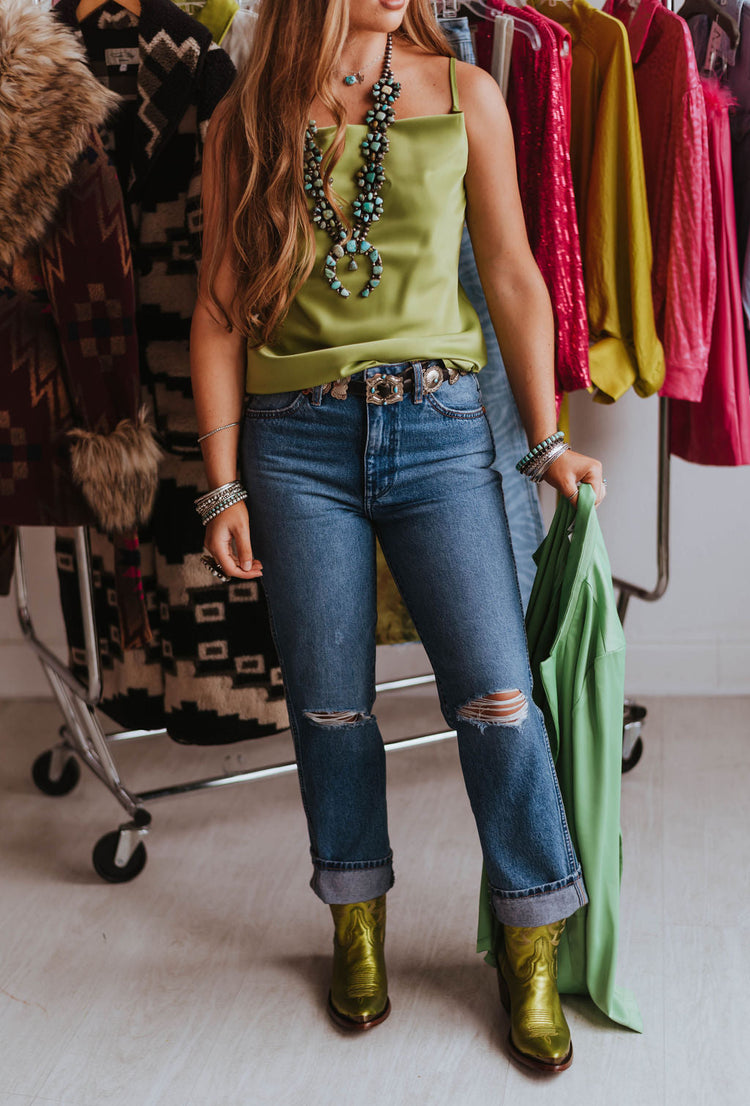 Wrangler Wild West 603 Patty Cropped Jeans cowgirl styling