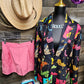 Baha Ranch The Last Roundup Western Blazer in Black