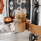 Witch Please 17oz Glass Tumbler With Bamboo Lid Stainless Straws And Cleaner