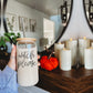 Witch Please 17oz Glass Tumbler With Bamboo Lid Stainless Straws And Cleaner