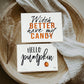 Witch Better Have My Candy Wooden Halloween Sign 6 X 4 X 1 Inch Rustic Orange Black Decor
